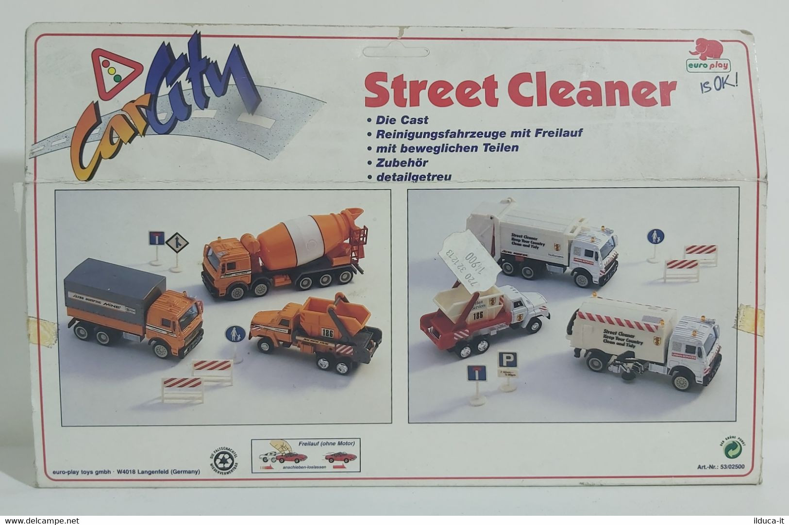 I105761 Europlay 1/72 - Street Cleaner - Manutenzione Stradale - Cod. 53/02500 - Echelle 1:72