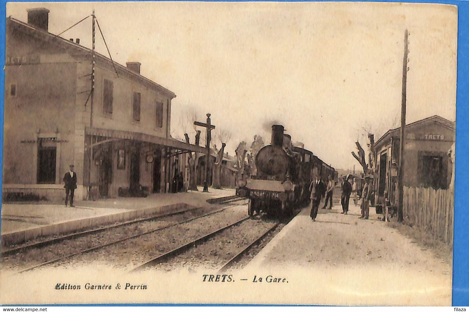 13 - Bouches-du-Rhône - Trets - La Gare (N8963) - Trets