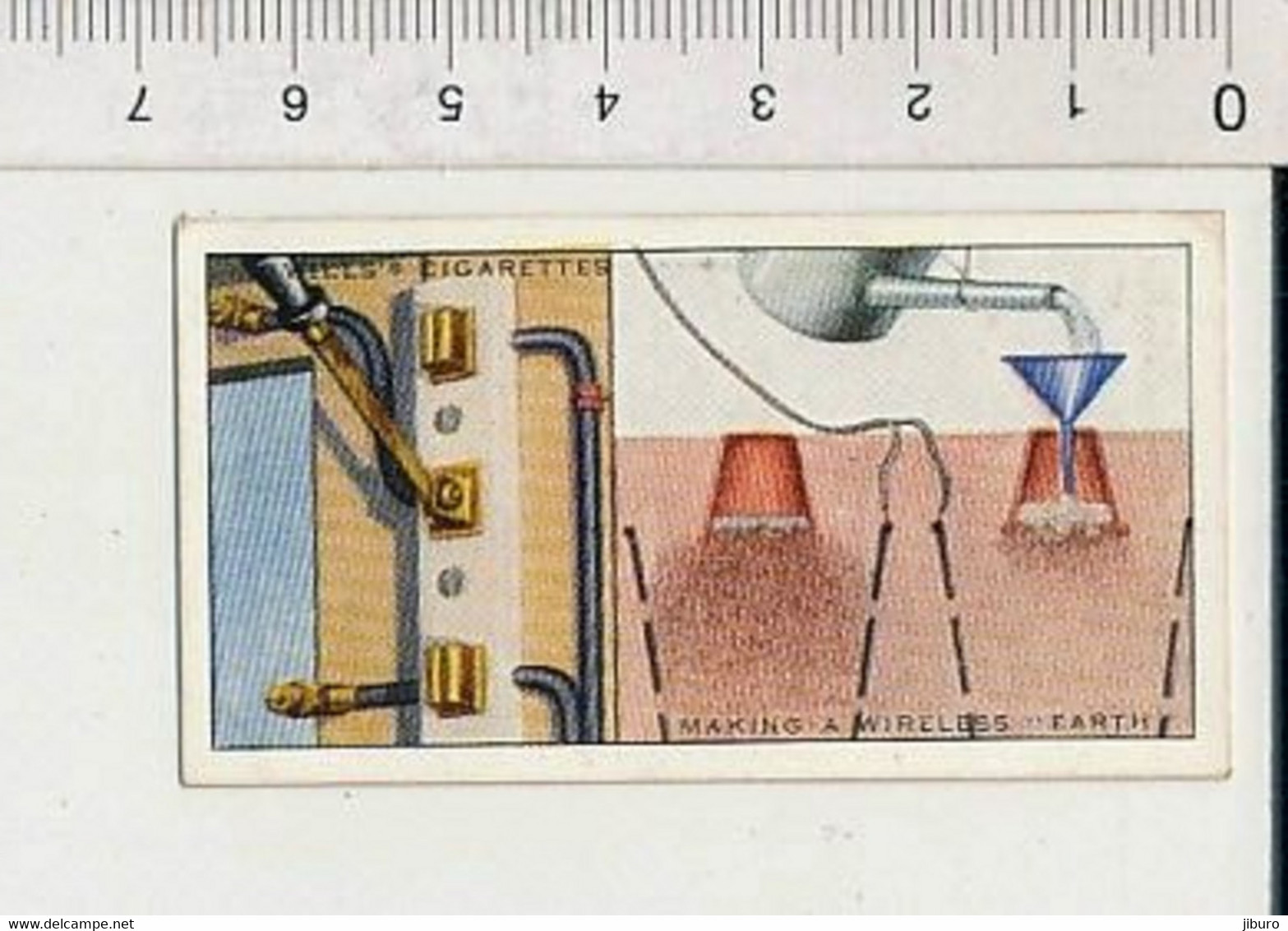 Making A Wireless " Earth " Fabriquer Une Antenne Mise à La Terre Household Hints Wills Cigarettes 88/11 - Wills