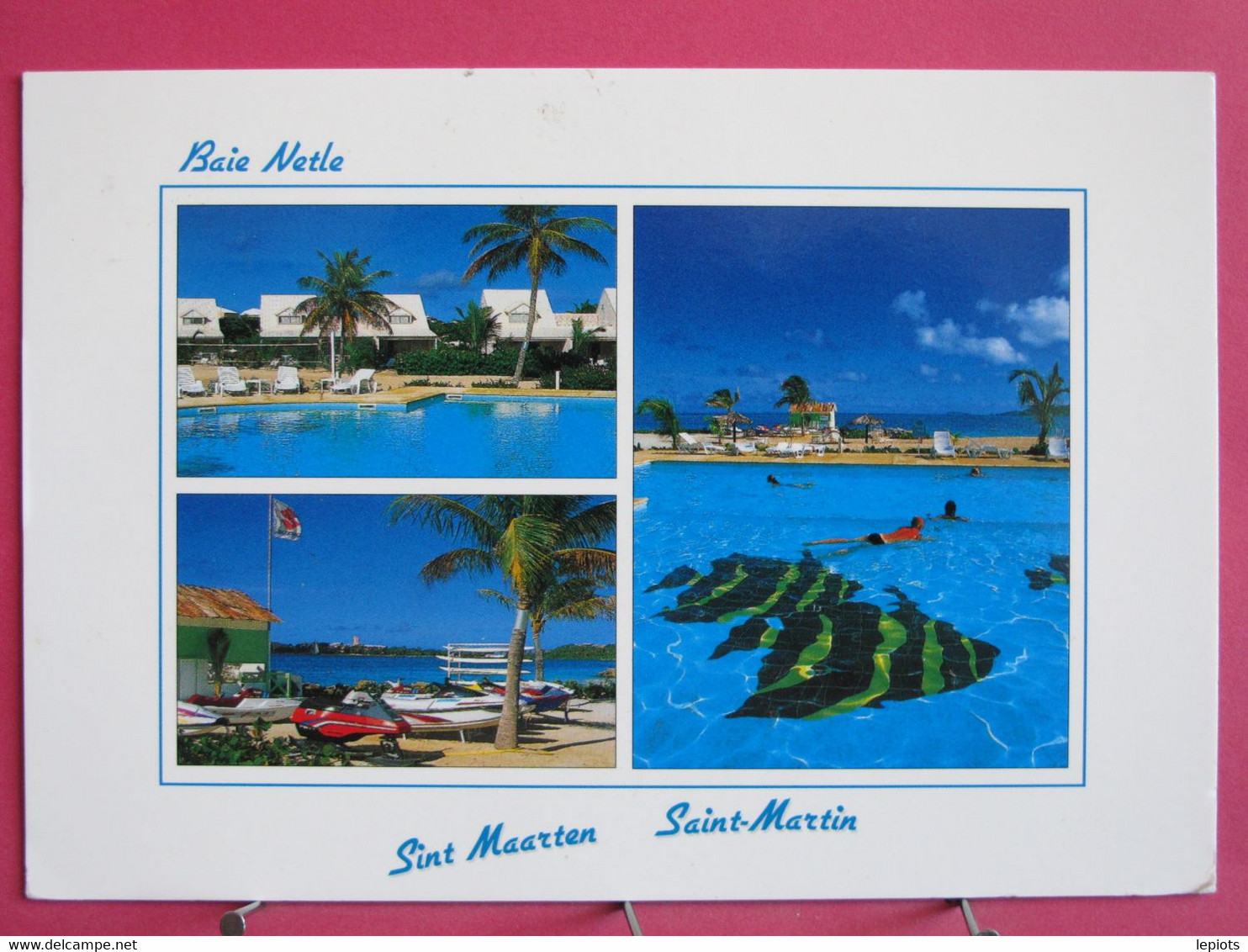 Guadeloupe - Saint Martin - Baie Netlé - R/verso - Saint Martin