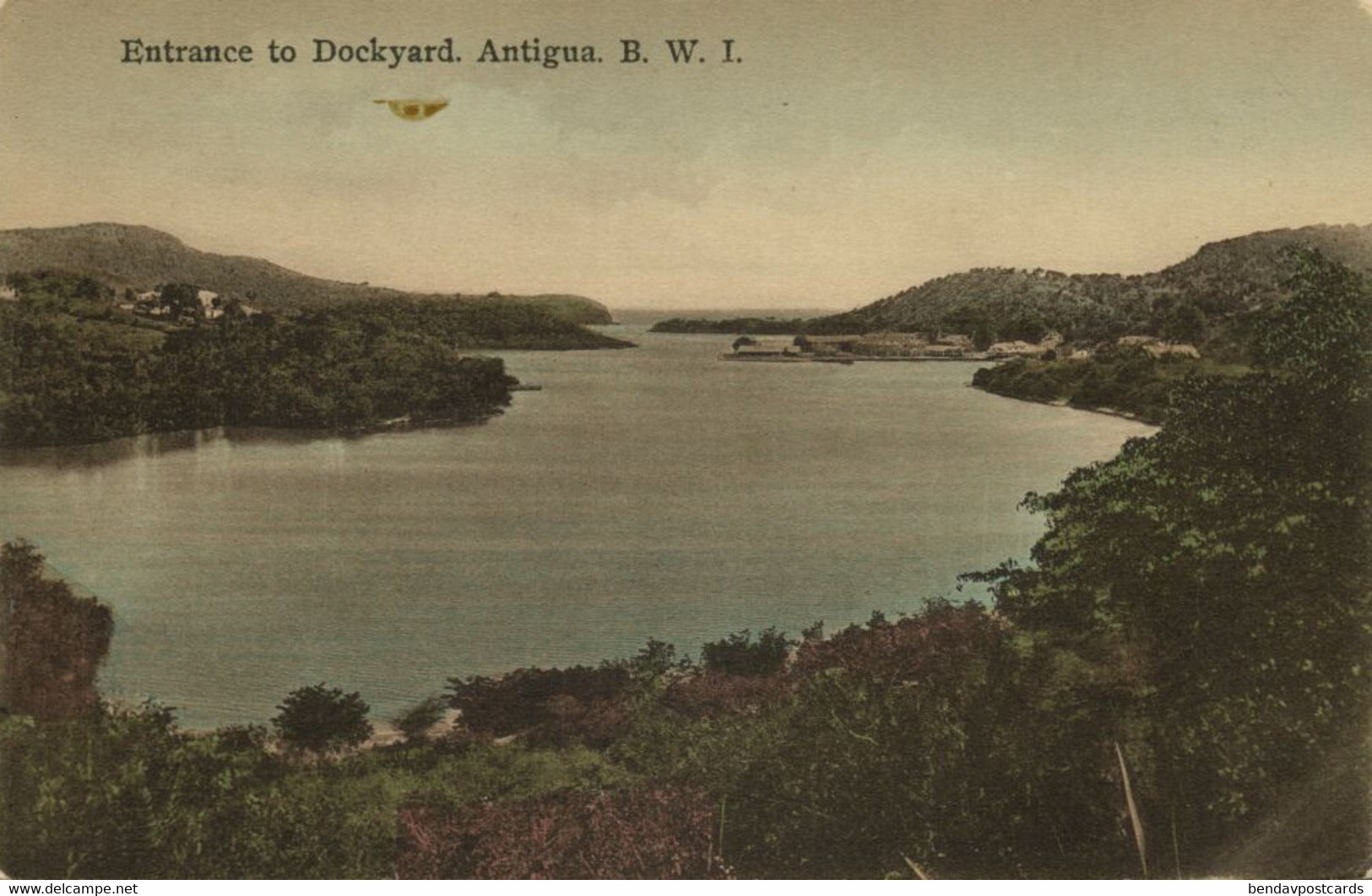 Antigua, B.W.I., St. John's, Entrance To Dockyard (1910s) Postcard - Antigua & Barbuda