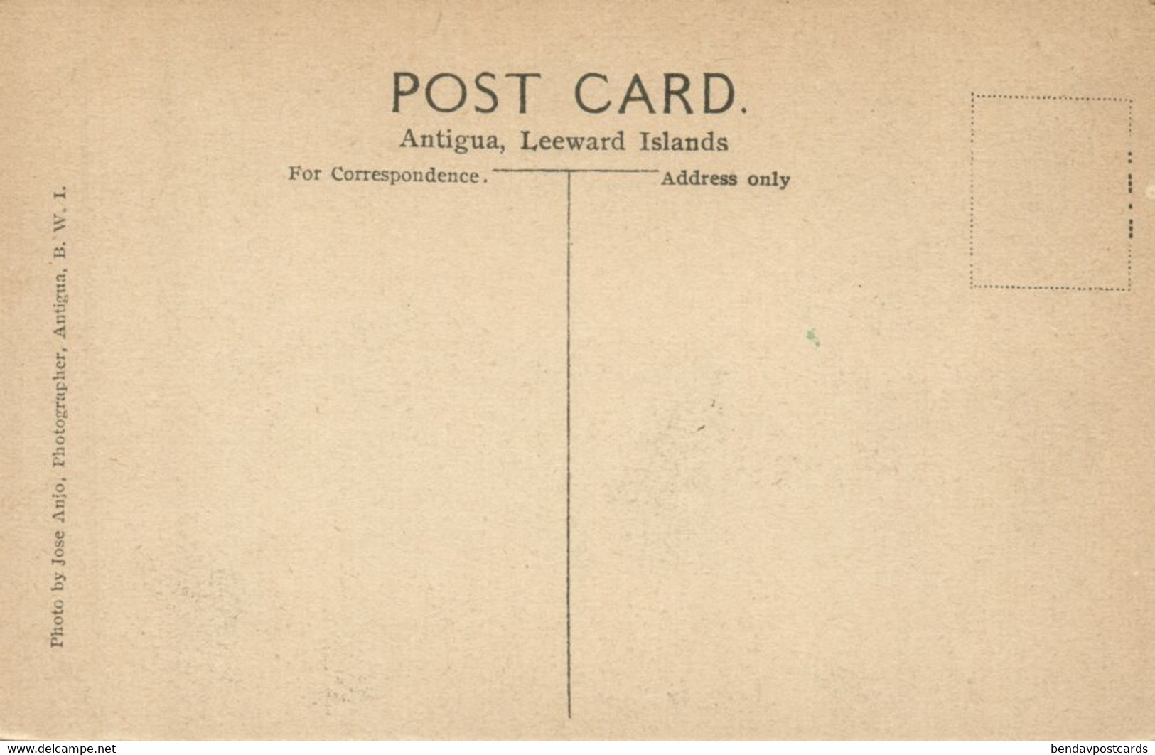 Antigua, B.W.I., St. John's, Entrance To Dockyard (1910s) Postcard - Antigua & Barbuda