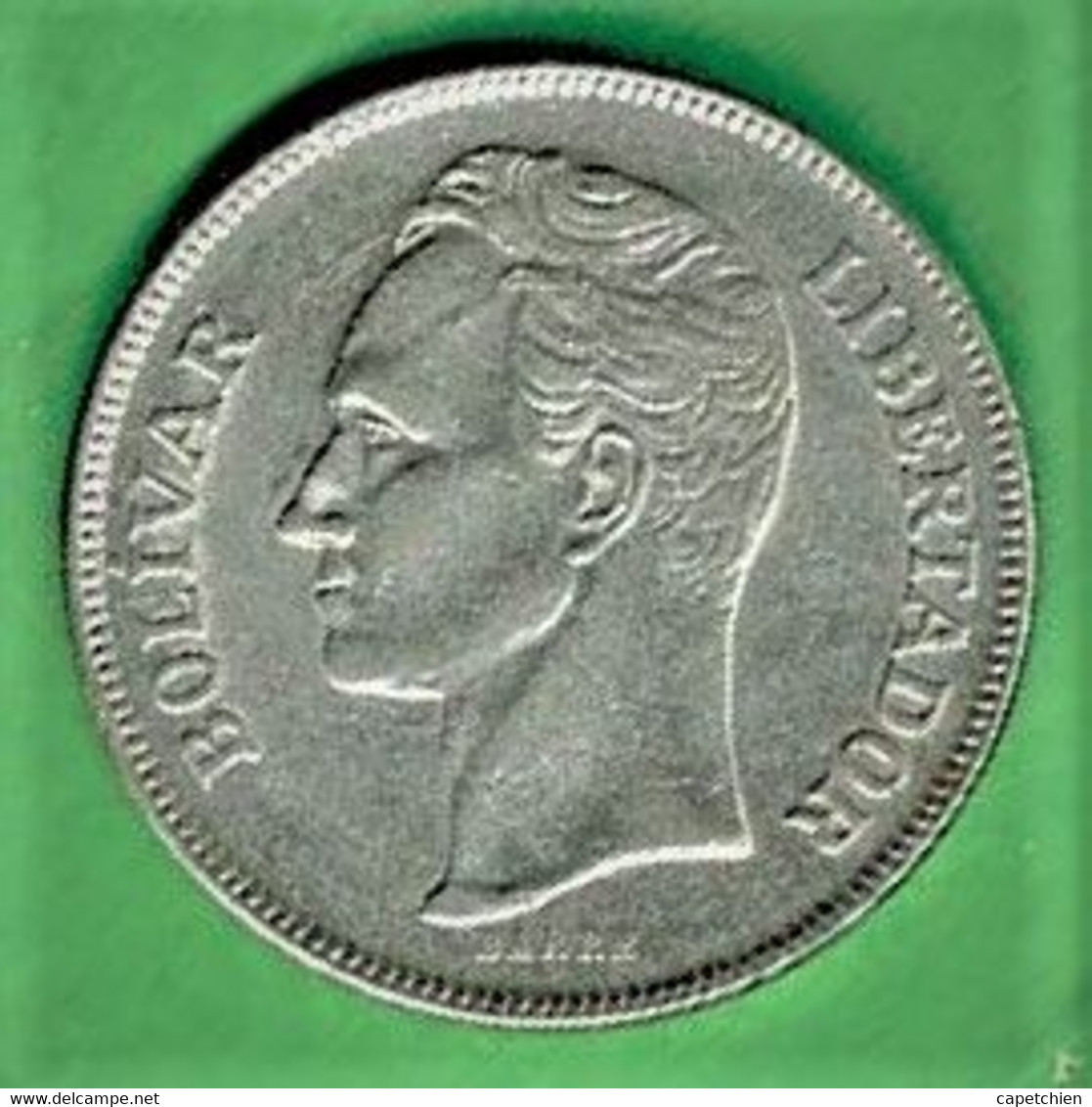 VENEZUELA / BOLIVAR LIBERTADOR / 5 BOLIVARES / 1977 / SUP - Venezuela