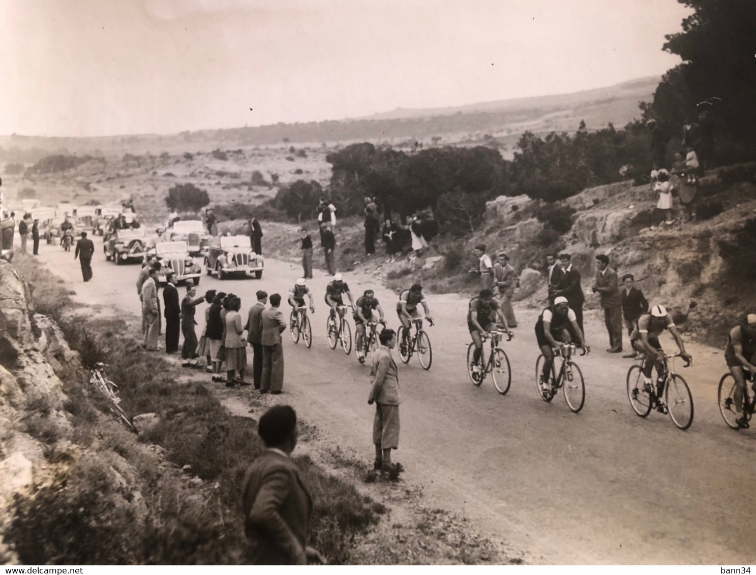 Lot De Photos Montpellier Hérault Arrivée étape Tour De France Cyclisme 1947 - Cyclisme