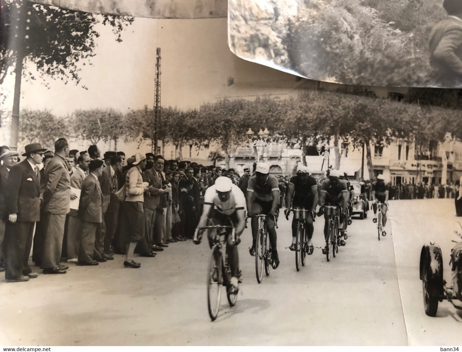 Lot De Photos Montpellier Hérault Arrivée étape Tour De France Cyclisme 1947 - Cyclisme