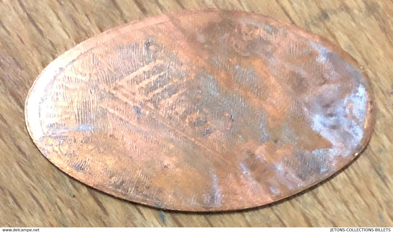 ÉTATS-UNIS USA MILWAUKEE COUNTY ZOO LÉMURIEN PIÈCE ÉCRASÉE PENNY ELONGATED COIN MEDAILLE TOURISTIQUE MEDALS TOKENS - Souvenirmunten (elongated Coins)