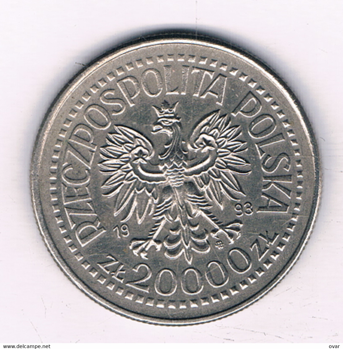 20000 ZLOTYCH  1993  POLEN /15236/ - Polen