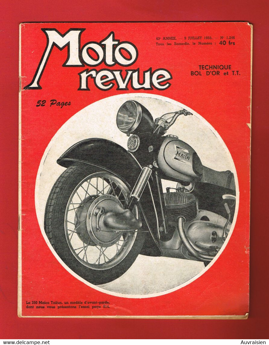 1 MOTO REVUE 1955 N° 1246 - Moto