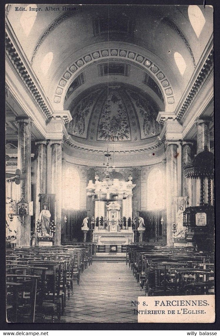 +++ CPA - FARCIENNES - Intérieur De L'église  // - Farciennes