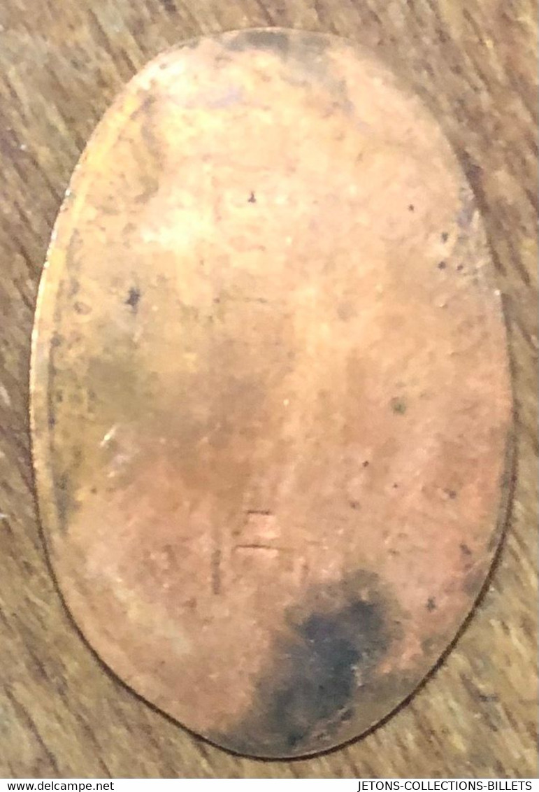 ÉTATS-UNIS USA SEA WORLD DOLPHIN DAUPHIN PIÈCE ÉCRASÉE PENNY ELONGATED COIN MEDAILLE TOURISTIQUE MEDALS TOKENS - Souvenir-Medaille (elongated Coins)
