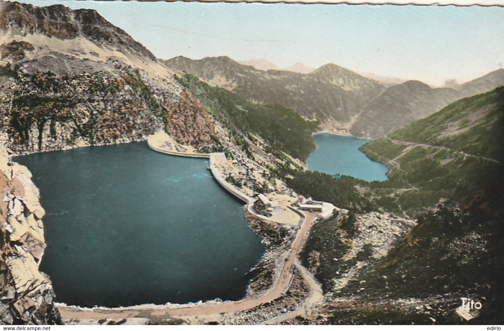 ***  65  ***  Vallée D'Aure Barrage De Cap De Long - Timbrée TTB - Vielle Aure