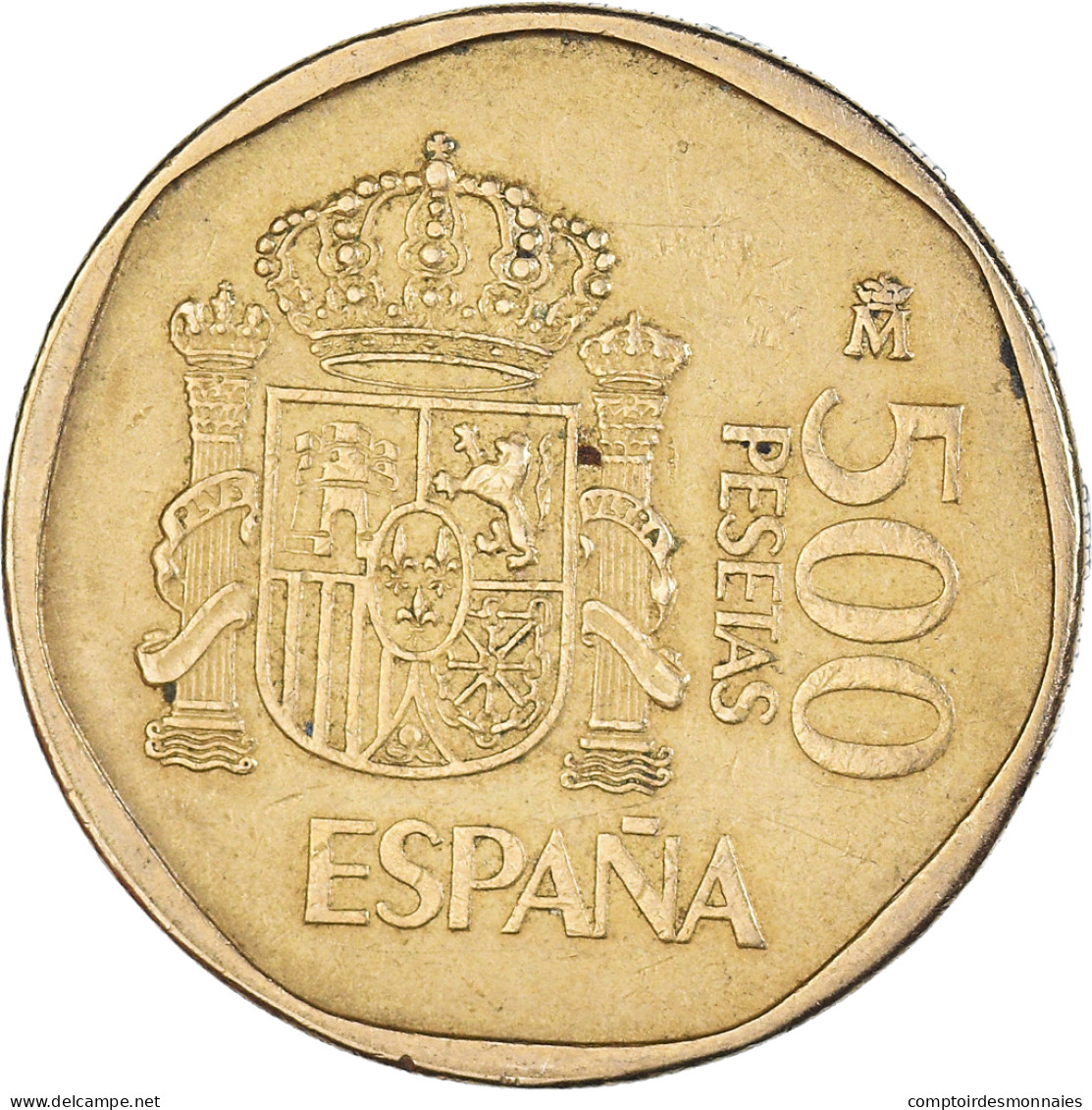 Monnaie, Espagne, Juan Carlos I, 500 Pesetas, 1989, Madrid, TTB - 500 Pesetas