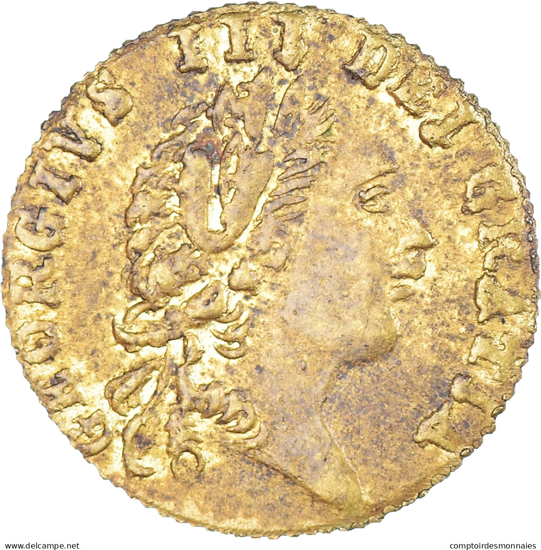 Grande-Bretagne, Spade 1/2 Guinea Gaming Token, George III, In Memory Of The - Other & Unclassified