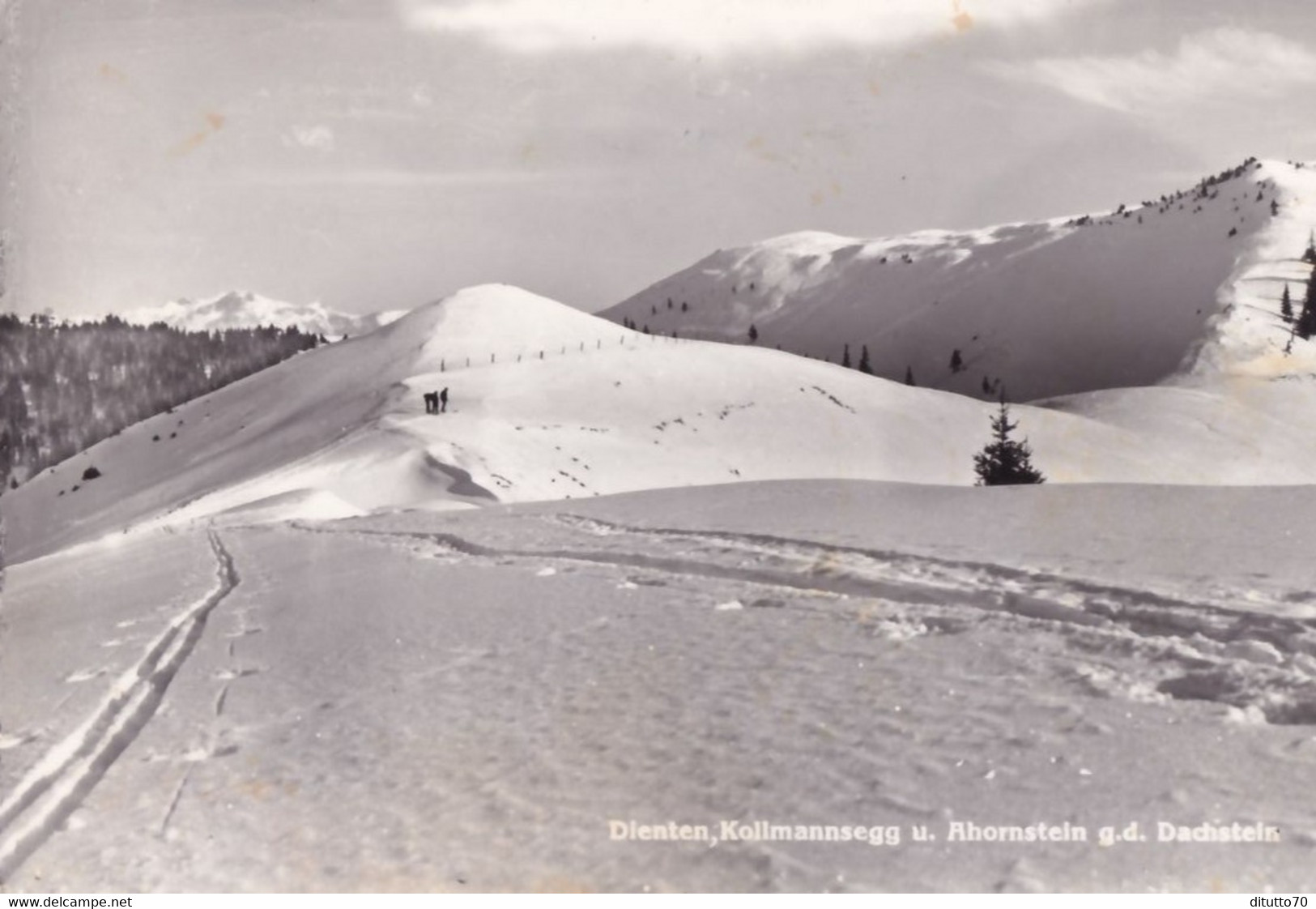 Dienten - Kollmannsegg U. Ahornsteln G.d. Dachstein - Formato Piccolo Viaggiata – FE170 - Dienten