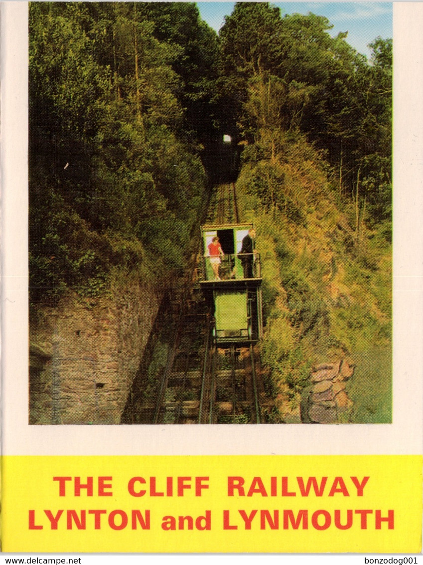Information Card Cliff Railway, Lynton And Lynmouth, Devon - Lynmouth & Lynton