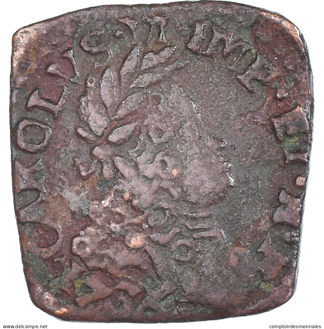 Monnaie, États Italiens, MILAN, Carlo III, Quattrino, 1736, Milan, TTB, Cuivre - Lombardien-Venezia