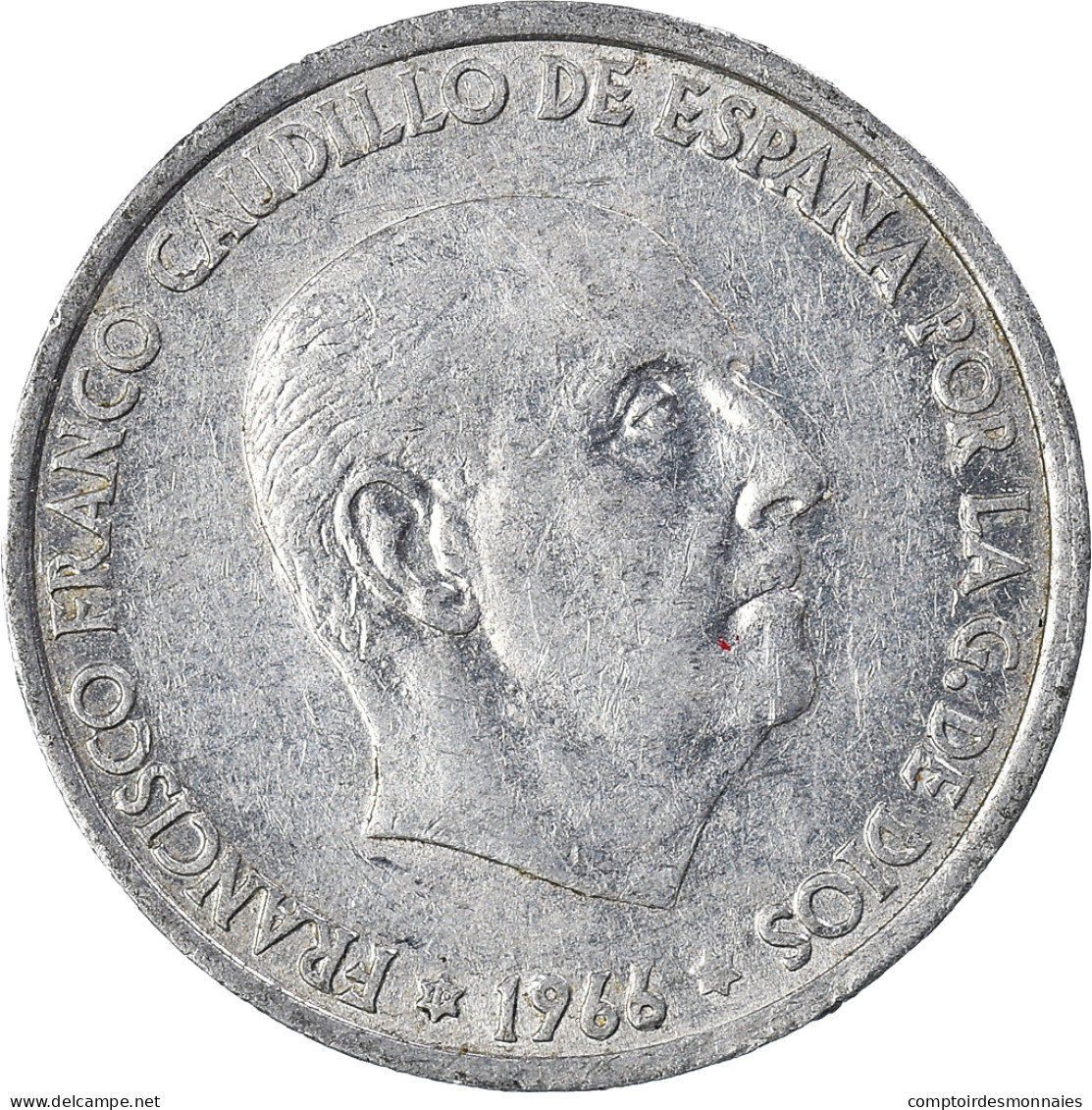 Monnaie, Espagne, 50 Pesetas, 1966 - Proeven & Herslag