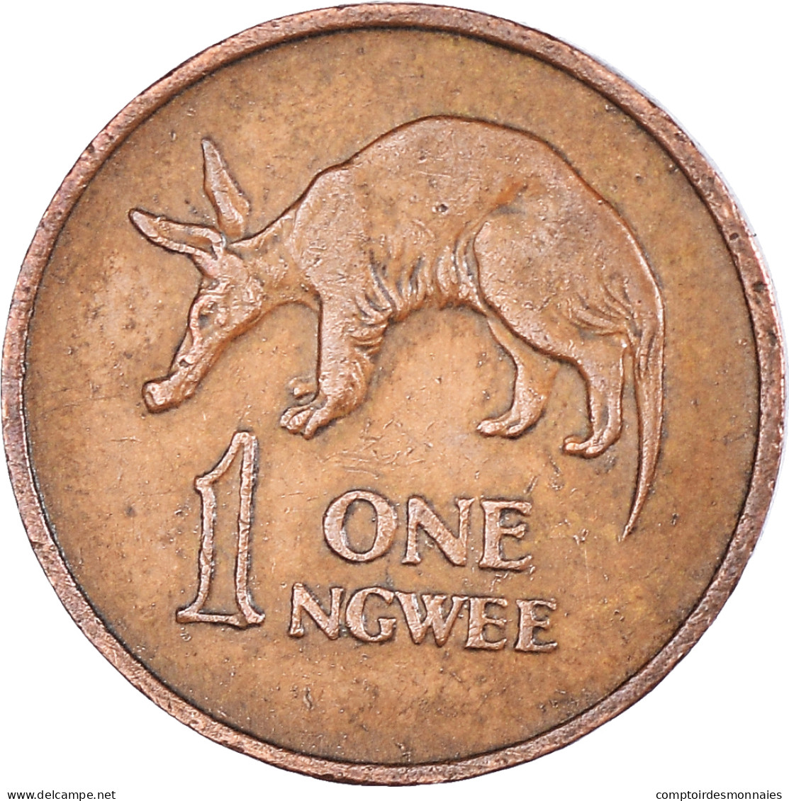 Monnaie, Zambie, Ngwee, 1969, British Royal Mint, TTB, Bronze, KM:9 - Zambia