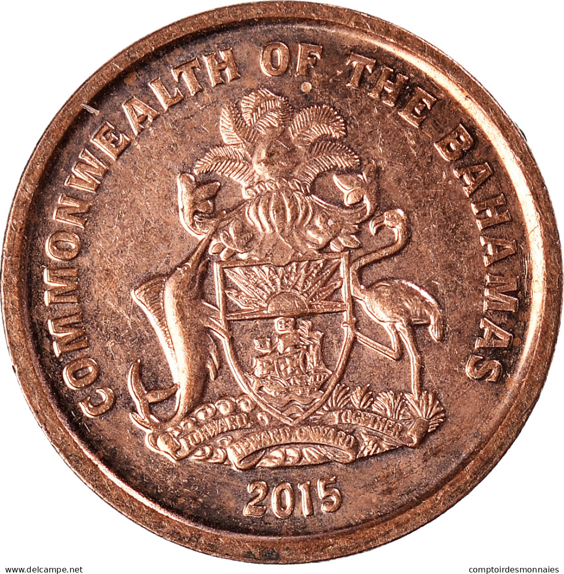 Monnaie, Bahamas, Cent, 2015 - Bahamas
