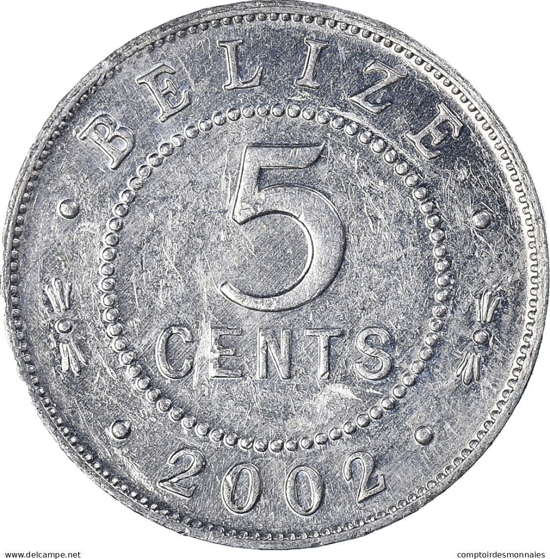 Monnaie, Belize, 5 Cents, 2002 - Belize