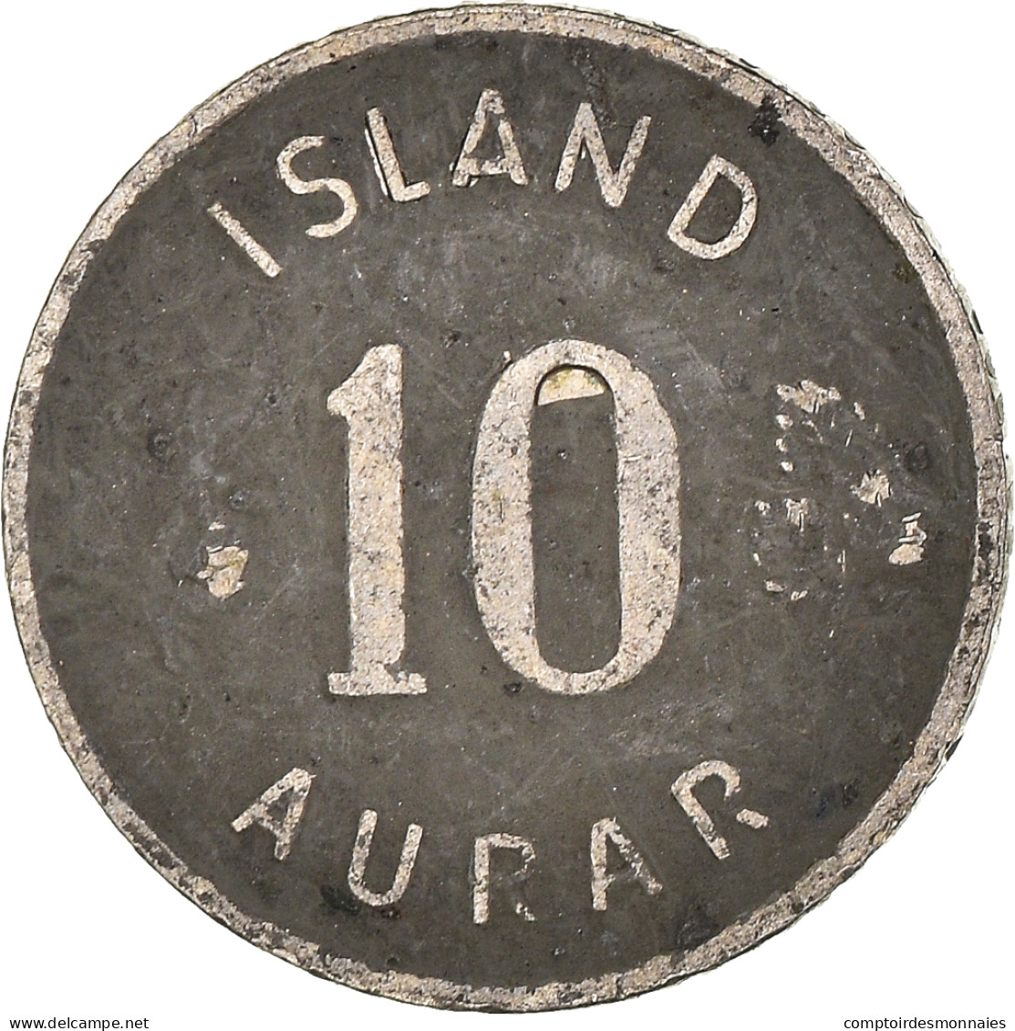 Monnaie, Islande, 10 Aurar, 1965 - Iceland