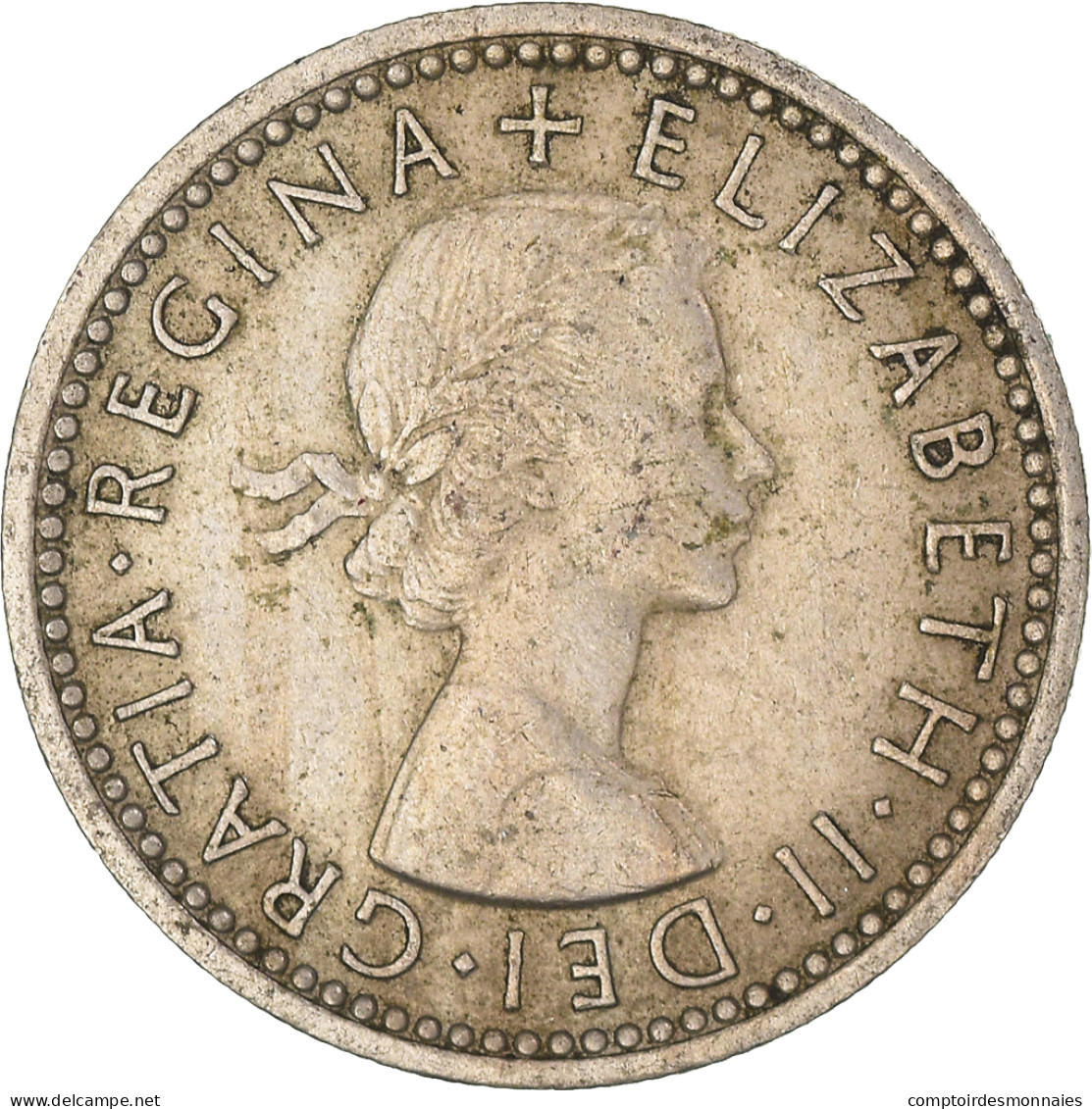 Monnaie, Grande-Bretagne, 6 Pence, 1960 - H. 6 Pence