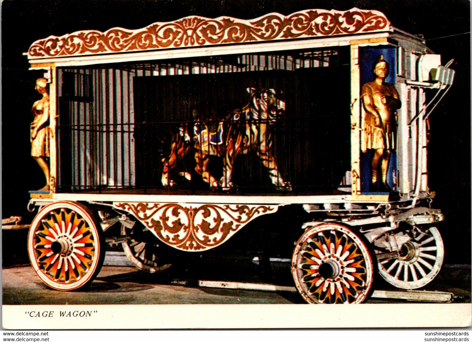 Florida Sarasota Ringling Museum Of The Circus "Cage Wagon" - Sarasota