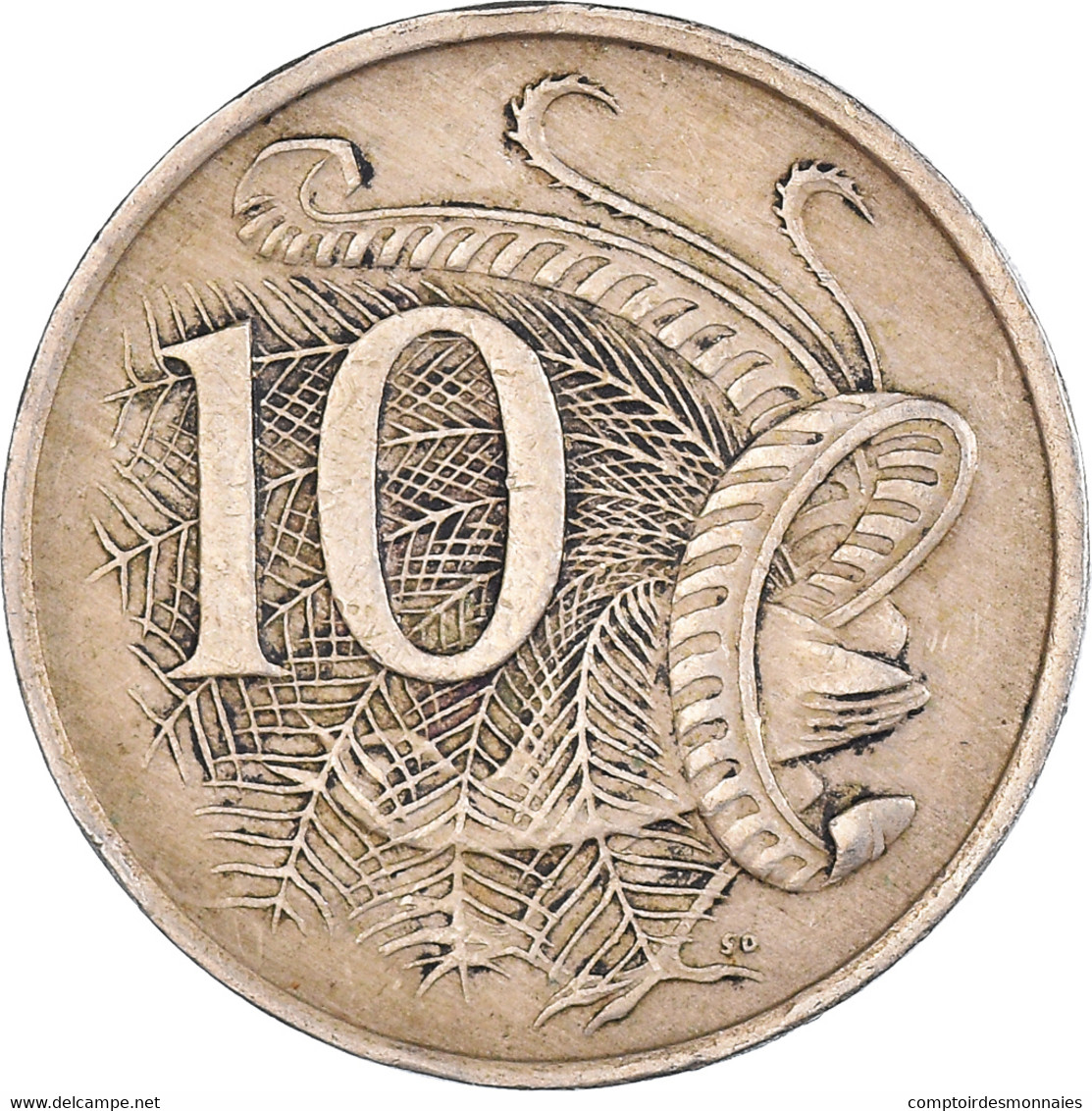 Monnaie, Australie, 10 Cents, 1968 - 10 Cents