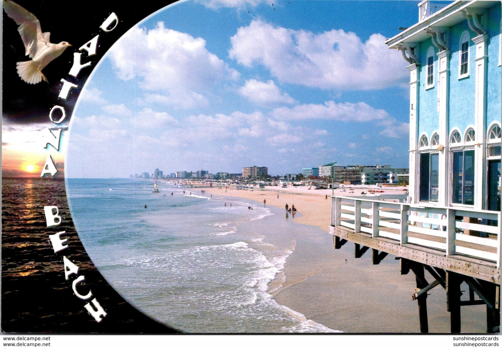 Florida Daytona Beach View Off The Main Street Pier - Daytona