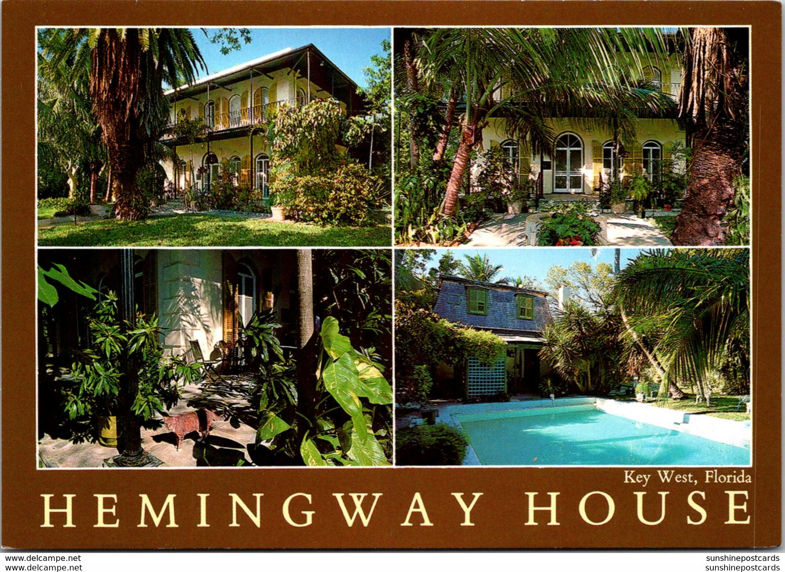 Florida Key West Ernest Hemingway House Multi View - Key West & The Keys