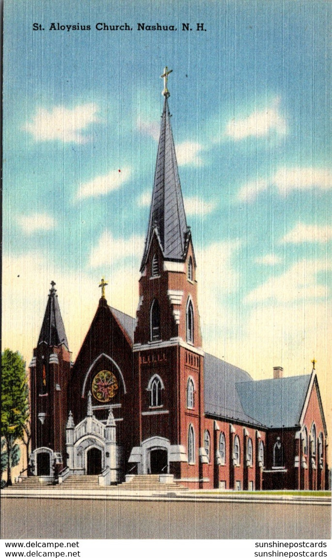 New Hampshire Nashua St Aloysius Church - Nashua