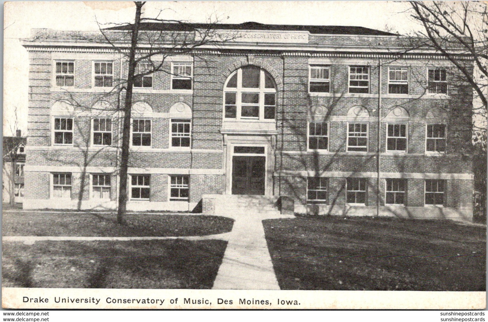 Iowa Des Moines Conservatory Of Music Drake University 1913 - Des Moines