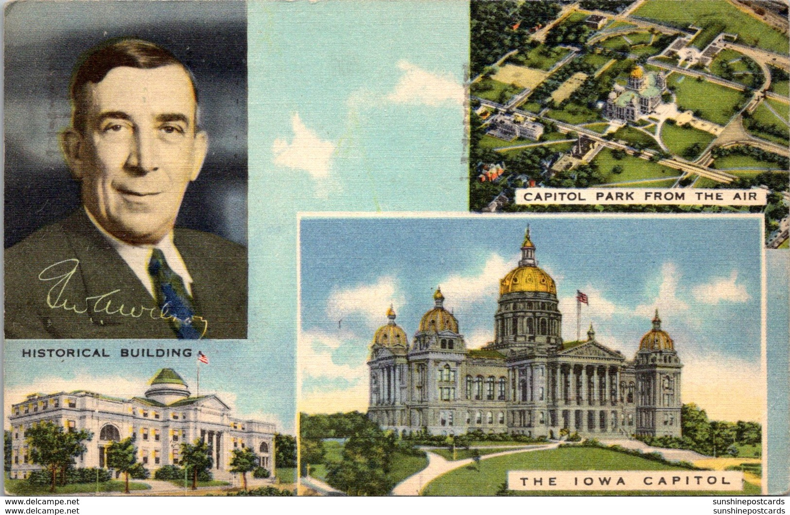 Iowa Des Moines Multi View 1942 - Des Moines