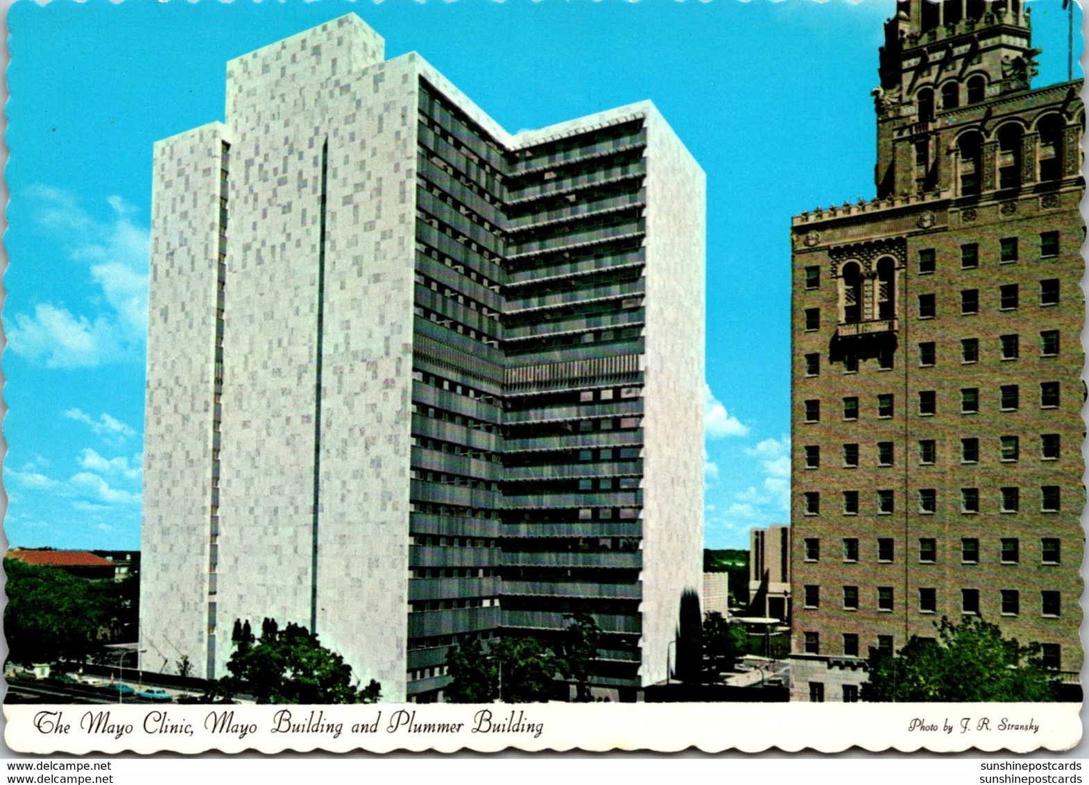 Minnesota Rochester The Mayo Clinic Mayo Building And Plummer Building - Rochester