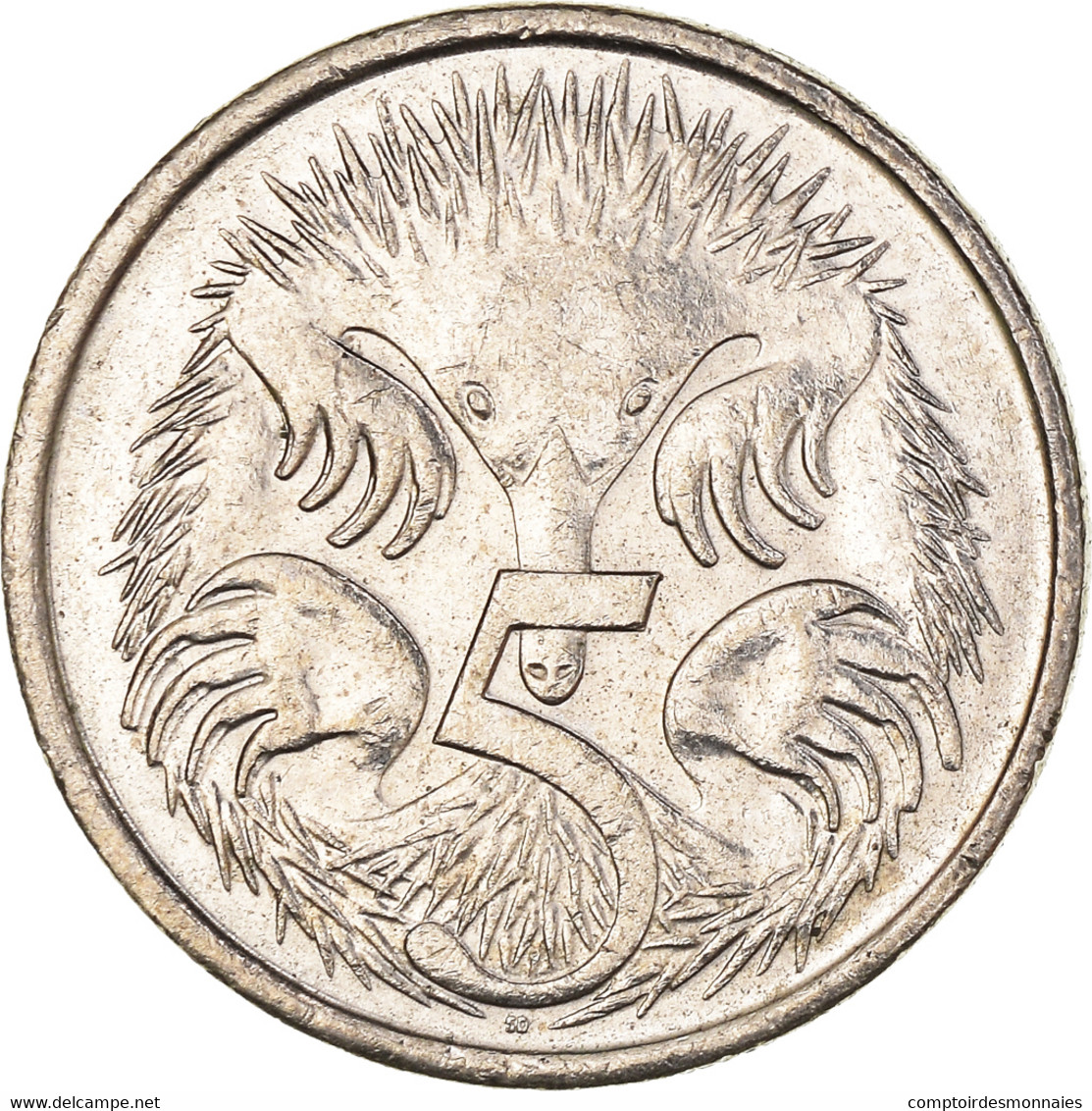 Monnaie, Australie, 5 Cents, 2008 - 5 Cents