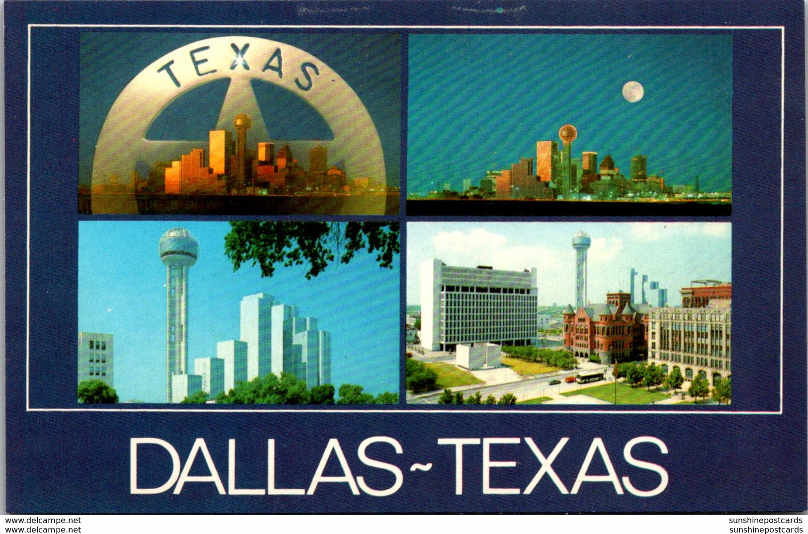 Texas Dallas "Big D" Multi Views - Dallas