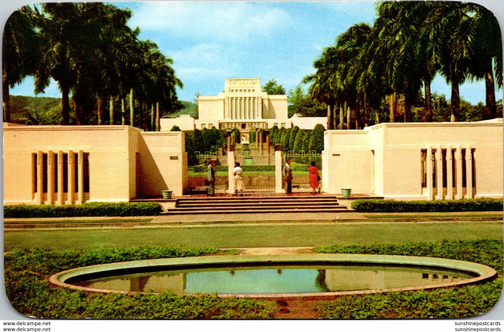 Hawaii Oahu Laie Mormon Temple - Oahu