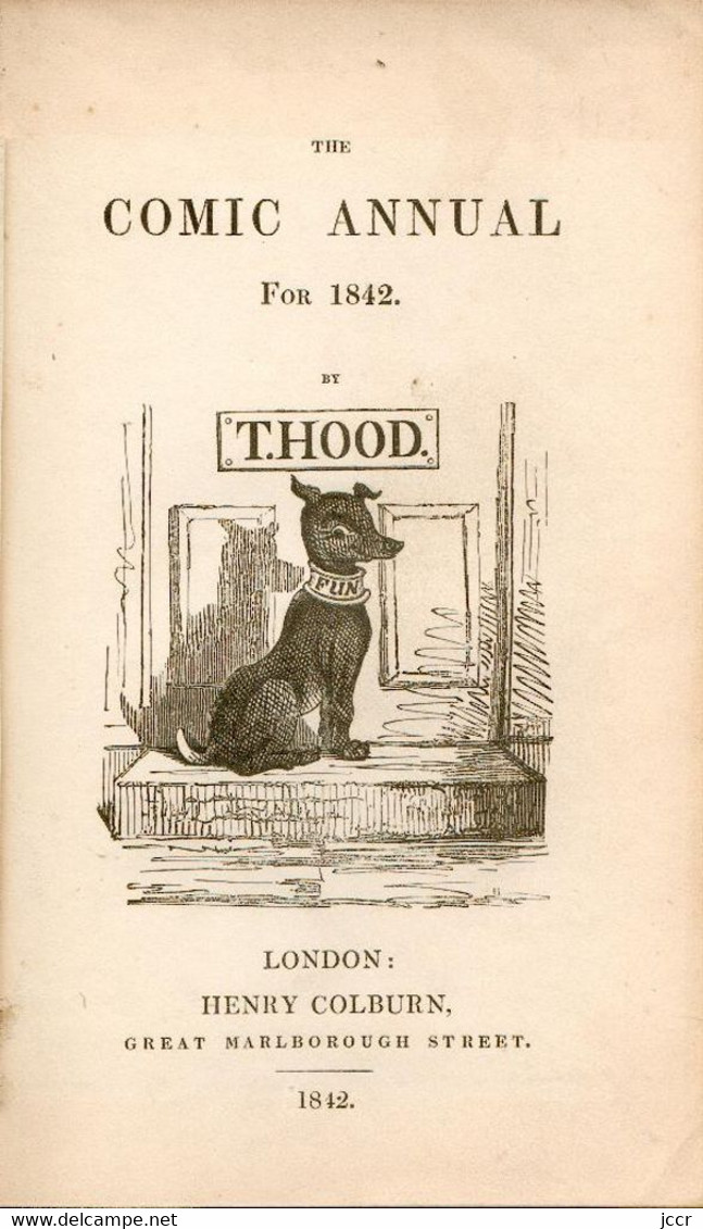 The Comic Annual For 1842 By T. Hood - 1842 - 1800-1849