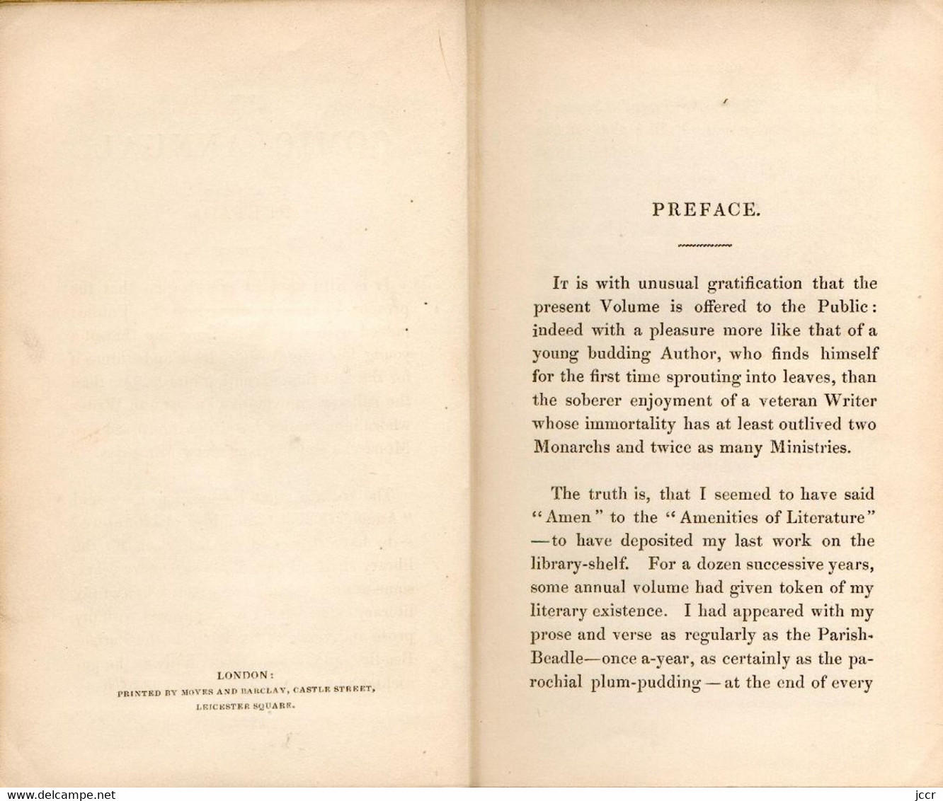 The Comic Annual For 1842 By T. Hood - 1842 - 1800-1849