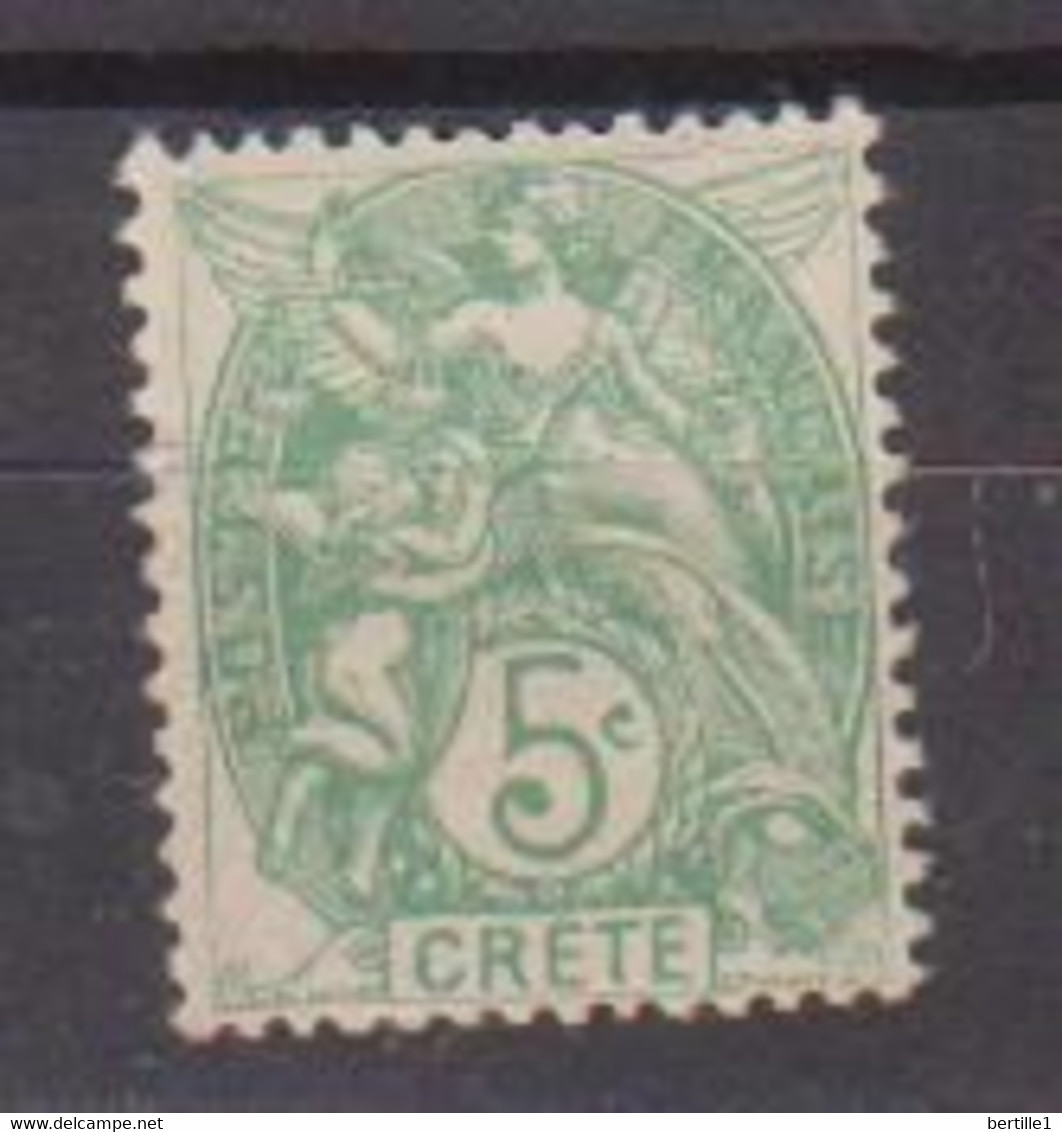 CRETE     N°  YVERT  :  N° 5 NEUF AVEC  CHARNIERES      ( CH   2/02) - Unused Stamps