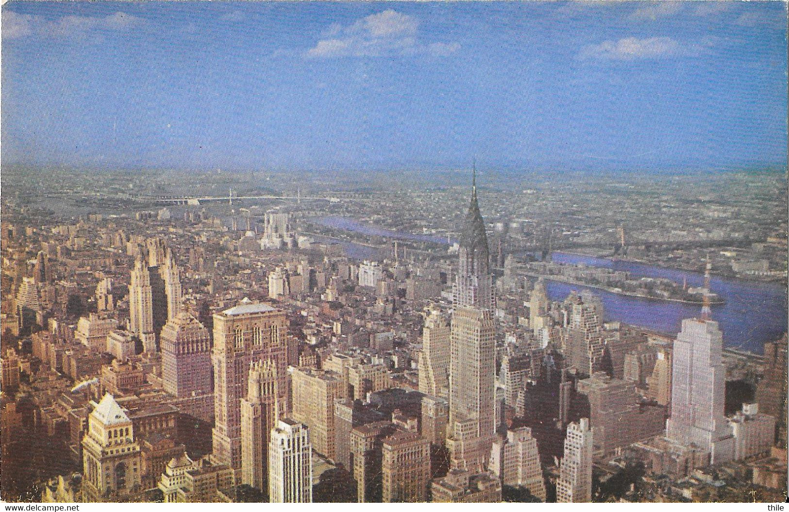 NEW YORK CITY - North-East View From The Empire State Building - Mehransichten, Panoramakarten