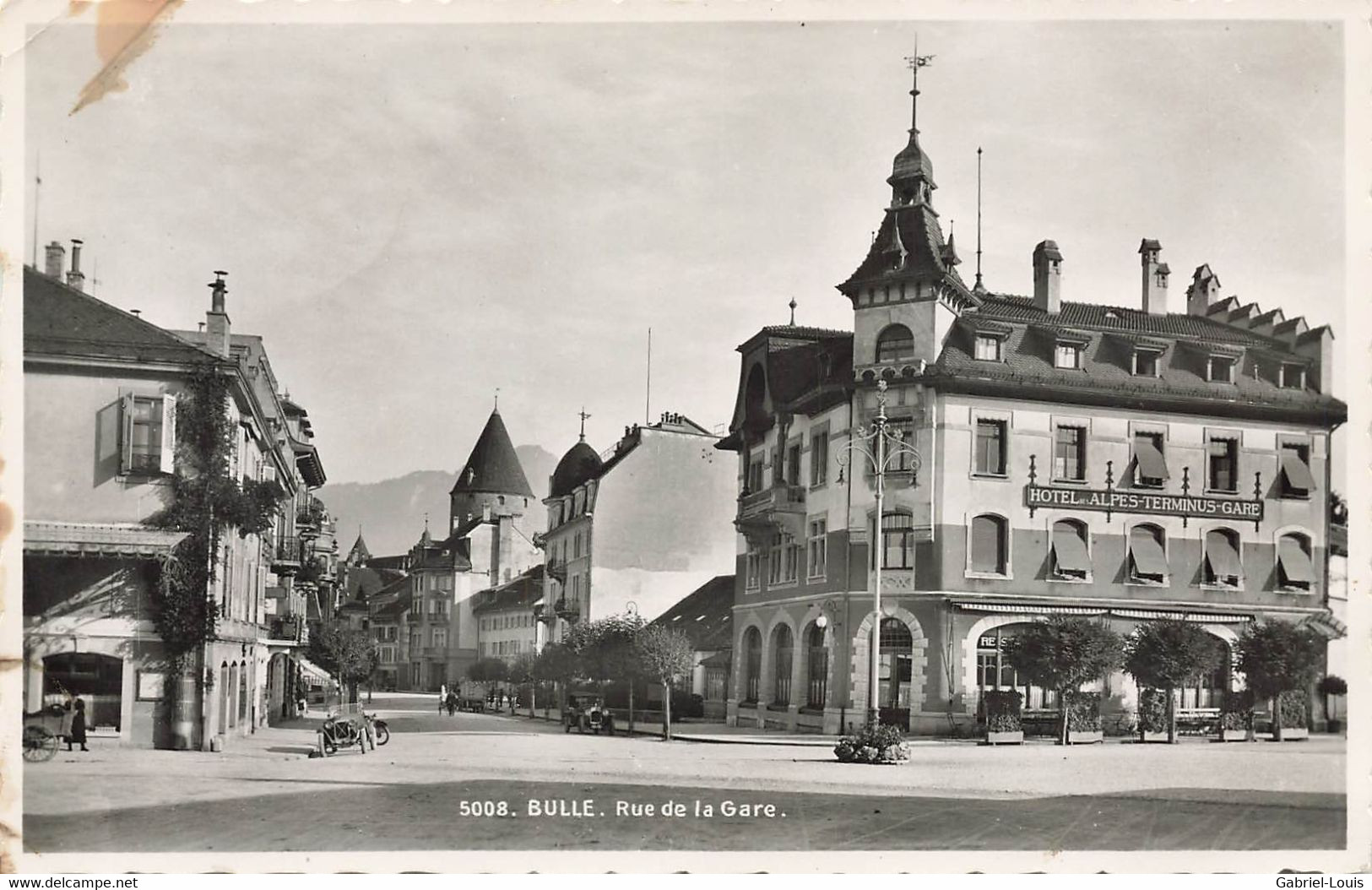 Bulle Rue De La Gare - Bulle