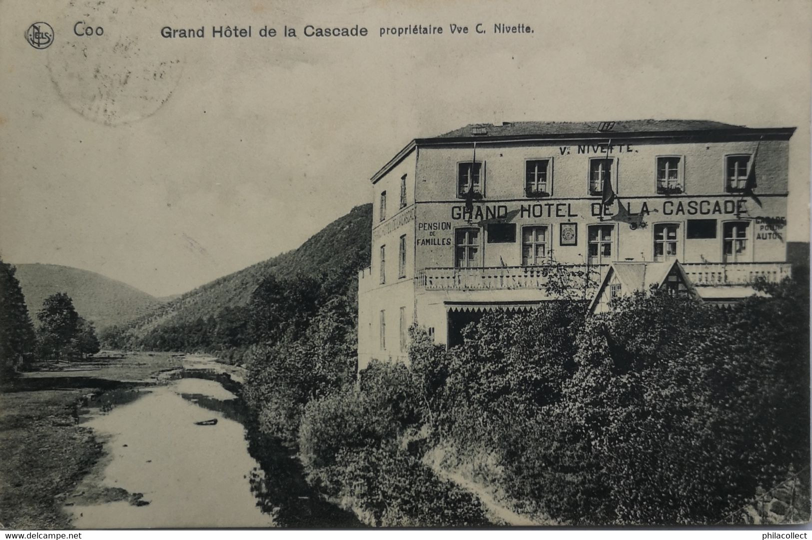 Coo // Grand Hotel De La  Ascade - Prop. Vve C. Nivette 1913 - Stavelot