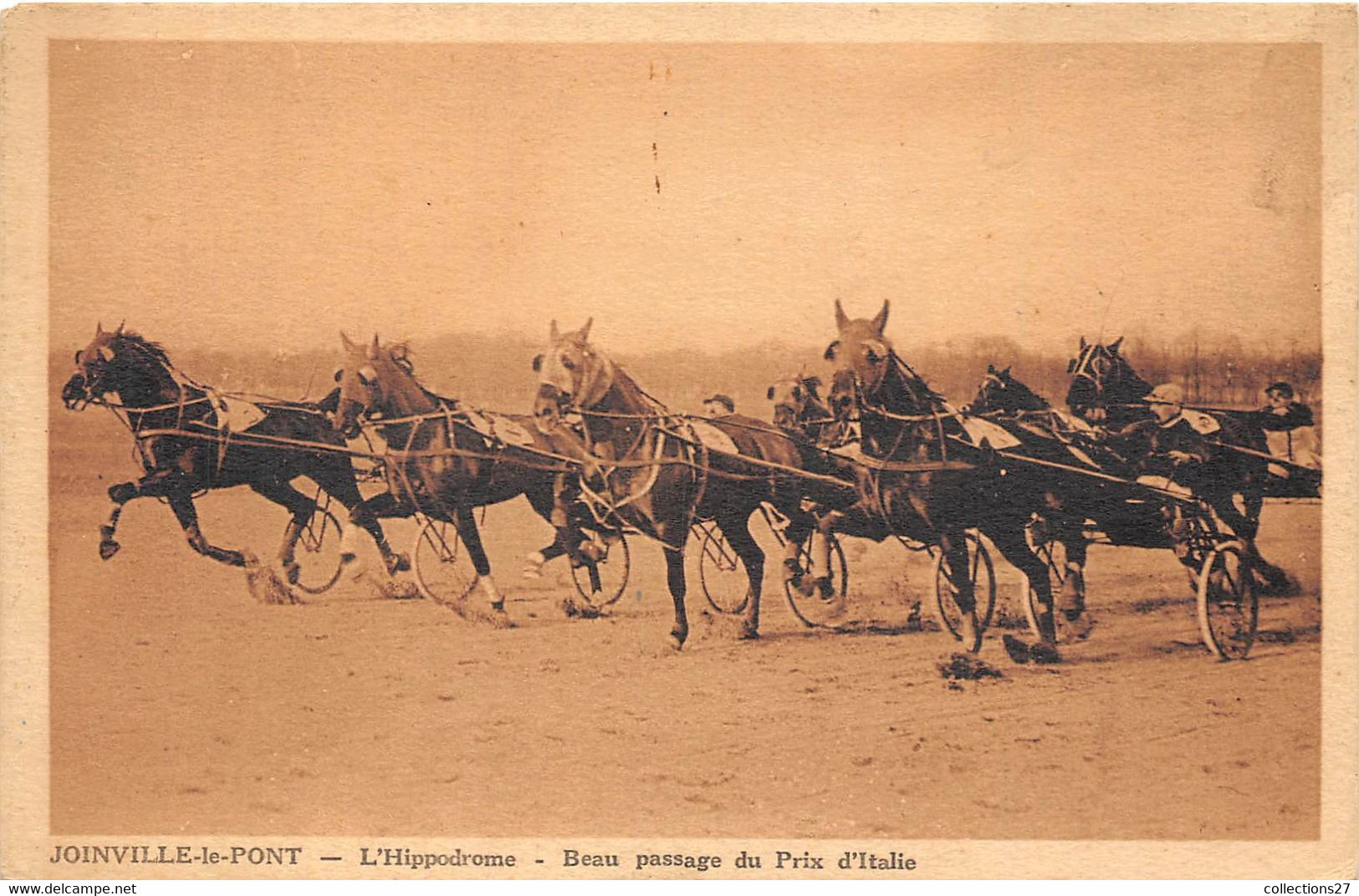 HIPPODROME VINCENNES-BEAU PASSAGE DU PRIX D'ITALIE - Reitsport