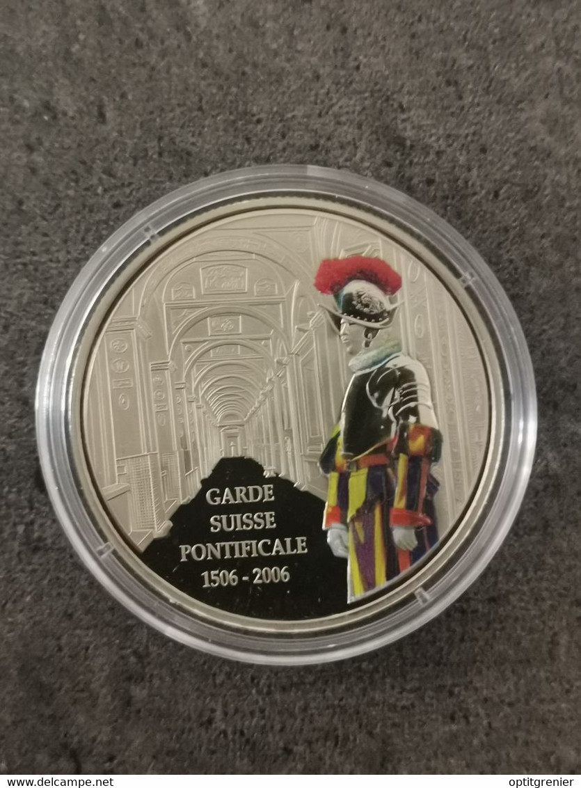 5 FRANCS 2006 GARDE SUISSE PONTIFICALE CONGO / CAPSULE - Congo (République Démocratique 1998)