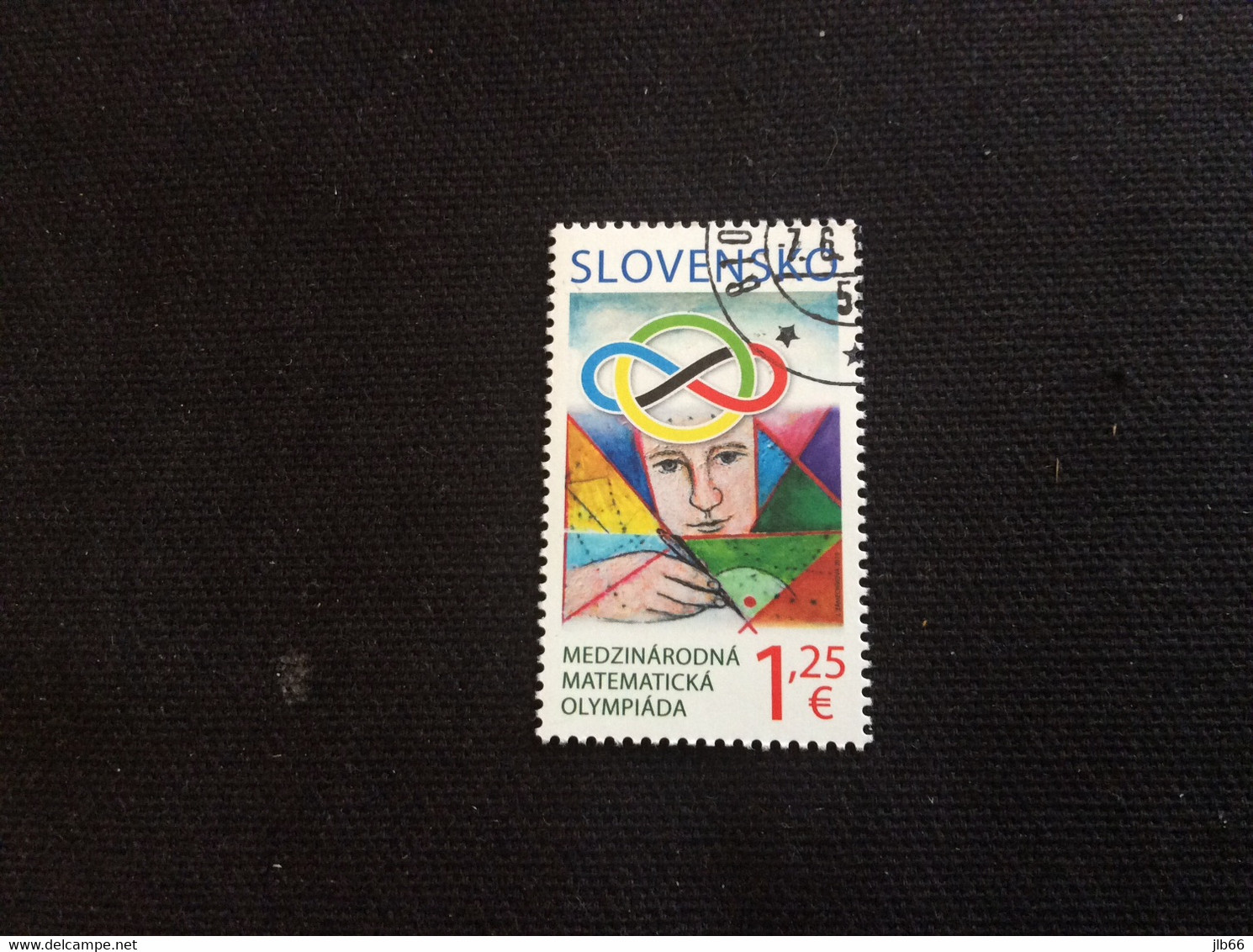 Slovaquie 2019 Yvert 768 Oblitéré Olympiades De Mathématiques Et Symbole Mathématique - Used Stamps