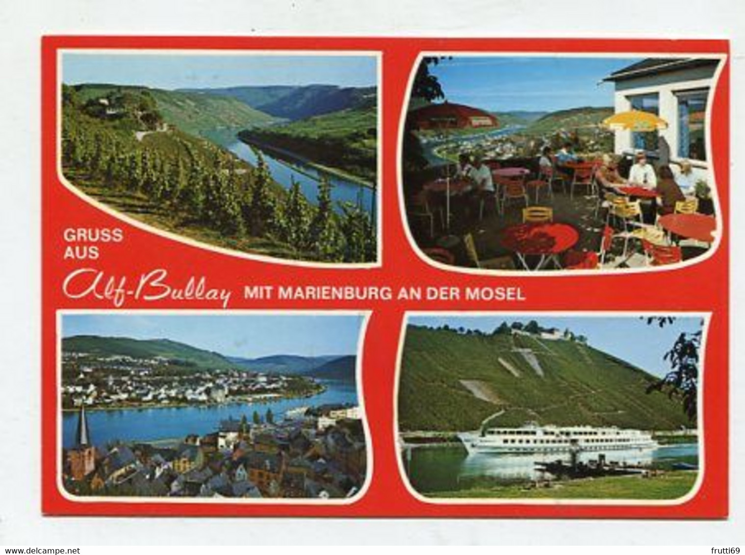 AK 068924 GERMANY - Alf-Bullay Mit Marienburg An Der Mosel - Alf-Bullay