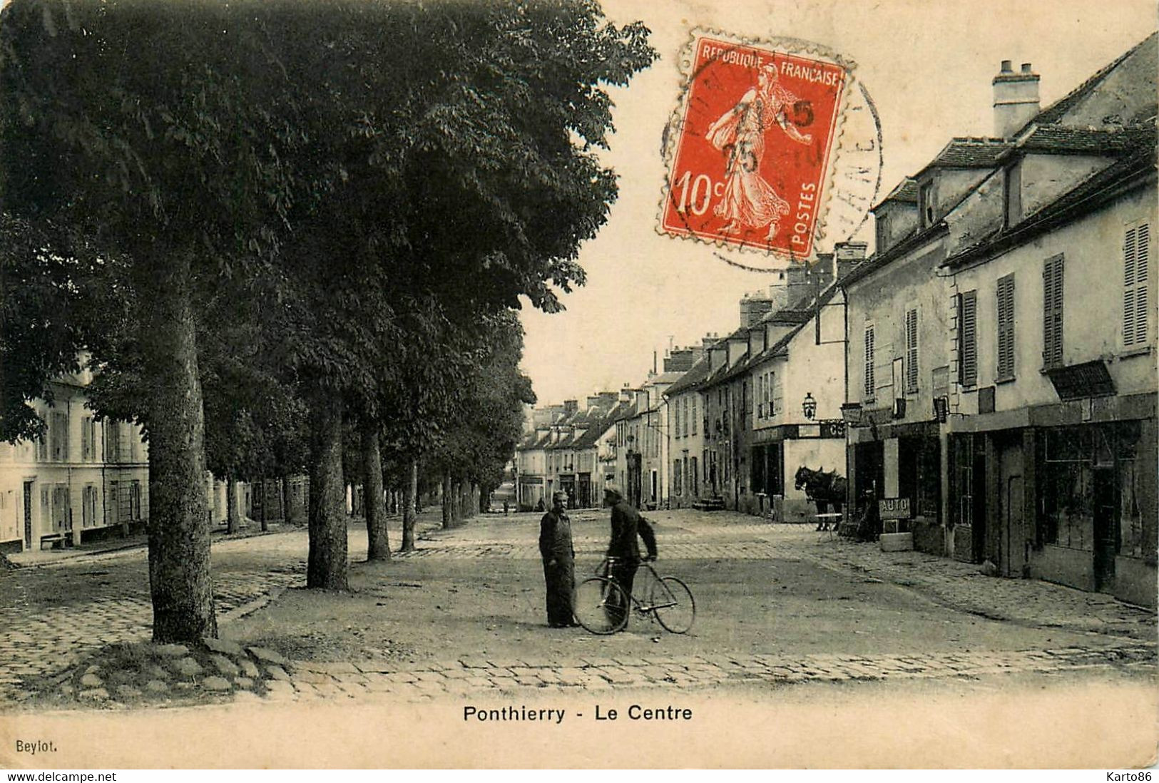 Ponthierry , St Fargeau * Débit De Tabac Tabacs TABAC , Le Centre - Saint Fargeau Ponthierry