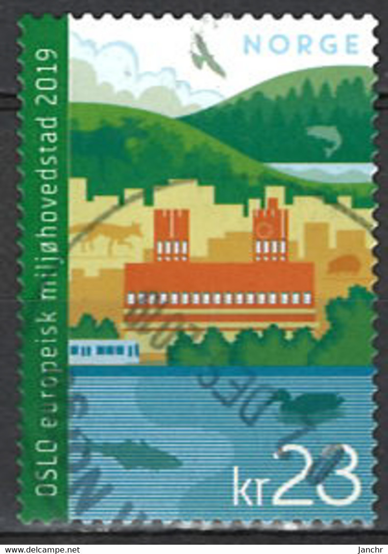 Norwegen Norway 2019. Mi.Nr. 1987, Used O - Gebruikt