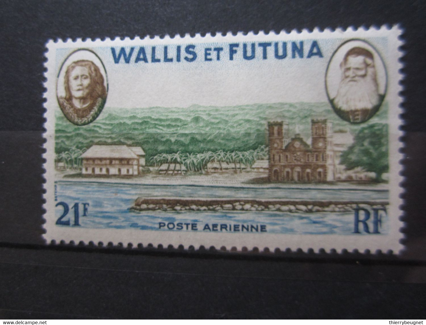 VEND BEAU TIMBRE DE POSTE AERIENNE DE WALLIS & FUTUNA N° 16 , (X) !!! - Unused Stamps